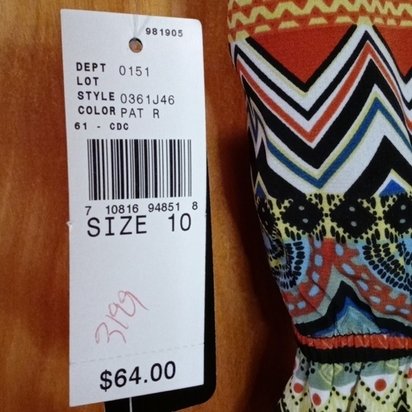 NWT ABG dress size 10 - Picture 5 of 12